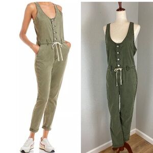 Paige Christy Utility Green Jumpsuit Romper Size 6